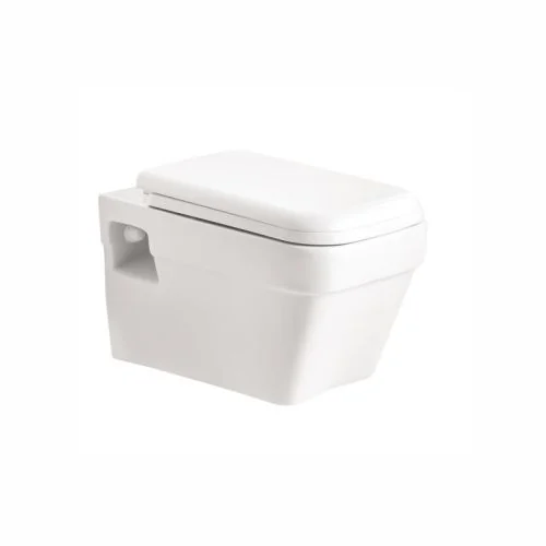 Cera Cierra Wall Hung Ewc with Slim Seat Cover Snowwhite