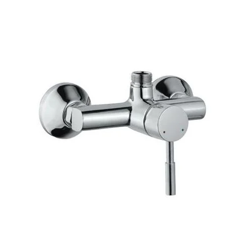 Jaquar Solo Single Lever Exposed Shower Mixer With Provision For Connection To Exposed Shower Pipe With Connecting Legs & Wall Flanges