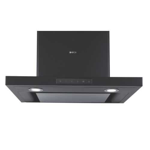 Elica SPOT H4 TRIM EDS HE LTW NERO T4V LED Wall Mounted Kitchen Chimney - Black