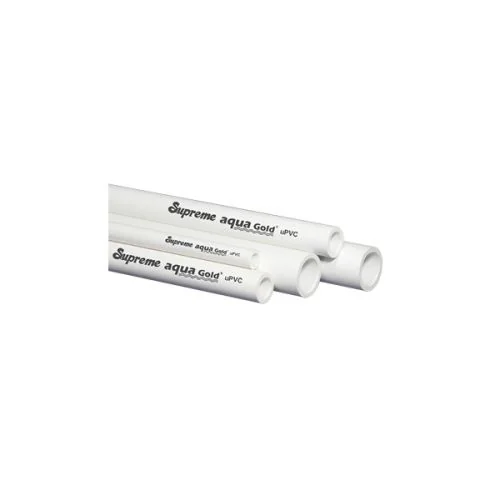 Supreme Aqua Gold uPVC Pipe SCH-40 6 Mtr