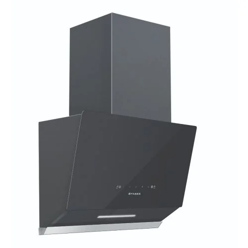 Faber Vertex Plus FL TC HC BK 60 Auto Clean 1200 m3/hr Filterless Kitchen Chimney