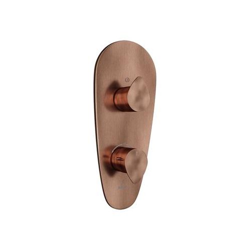 Jaquar Vignette Prime Thermostatic Shower Mixer With 2Way Diverter Antique Copper