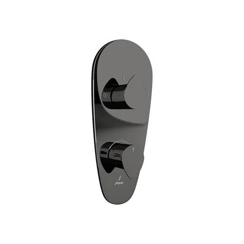 Jaquar Vignette Prime Thermostatic Shower Mixer With 2Way Diverter Black Chrome