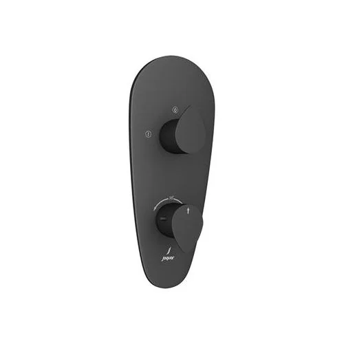 Jaquar Vignette Prime Thermostatic Shower Mixer With 2Way Diverter Black Matt