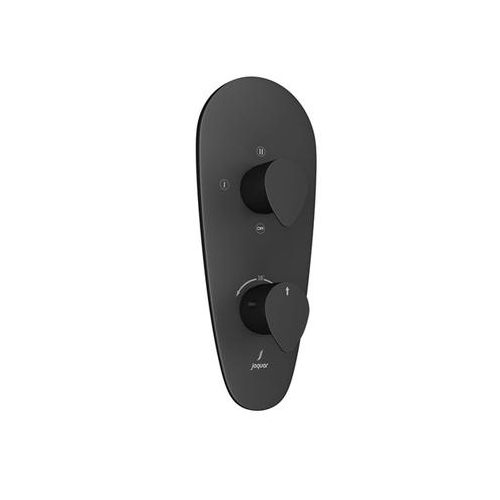 Jaquar Vignette Prime Thermostatic Shower Mixer With 3Way Diverter Black Matt