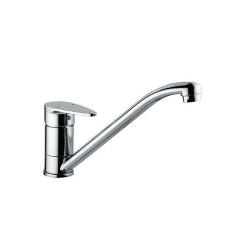 Jaquar Vignette Prime Single Lever Sink Mixer With Swinging Spout (Table Mounted) With 450Mm Long Braided Hoses Chrome