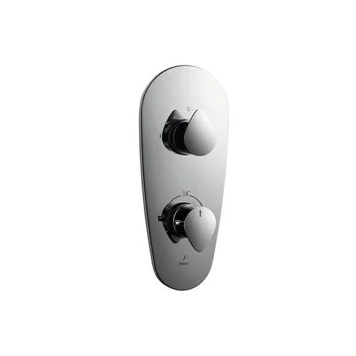 Jaquar Vignette Prime Aquamax Exposed Part Kit Of Thermostatic Shower Mixer With 2-Way Diverter Chrome