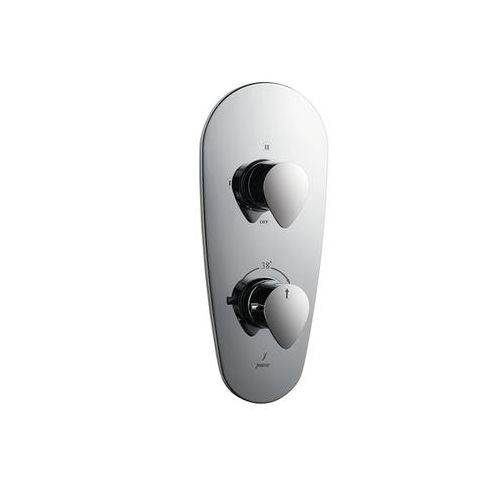 Jaquar Vignette Prime Aquamax Exposed Part Kit Of Thermostatic Shower Mixer With 3-Way Diverter Chrome