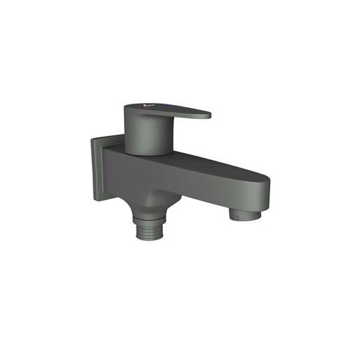 Jaquar Vignette Prime 2 Way Bib Cock With Wall Flange Graphite