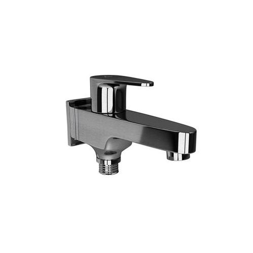Jaquar Vignette Prime 2 Way Bib Cock With Wall Flange Stainless Steel