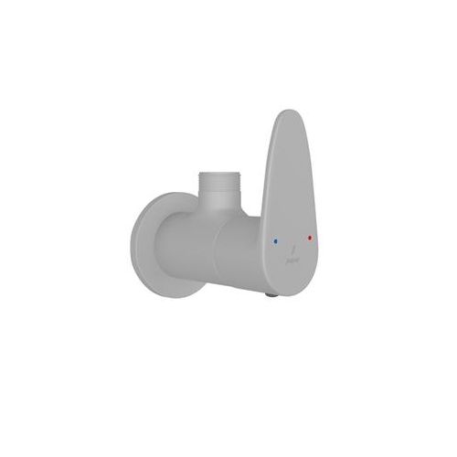 Jaquar Vignette Prime Angular Stop Cock With Wall Flange White Matt