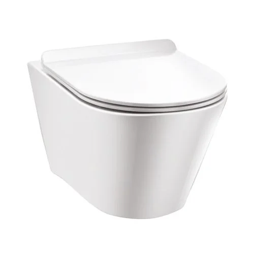 Parryware Zenx Rimless Wall Hung WC P-Trap