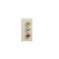 Anchor Roma Urban Audio Video Socket 1M White
