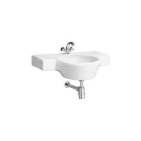 Cera Caeser Wash Basins With Built-In Counter Snow-White