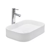 Cera Catmid Table Top Thin Rim Wash Basin Show White-S2020158