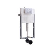 Cera Chevron Concealed Cistern Set with Half Frame