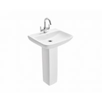 Cera Collage Wash Basin with Full Pedestal 515 x 430 x 110 mm S2040170F