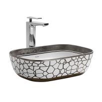 Cera Senator Singor Art Decor Table Top Wash Basin - Silver