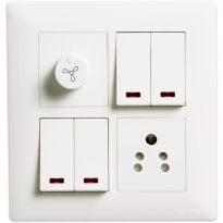 Crabtree Athena Cover Plate White