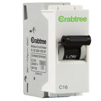 Crabtree Murano 16 A Dp Mini Mcb C Series 3 Ka