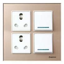 Crabtree Murano Cover Plate Stone Beige