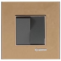 Crabtree Signia Grande Copper Mirror Glass Outer Plate