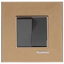 Crabtree Signia Grande Copper Mirror Glass Outer Plate