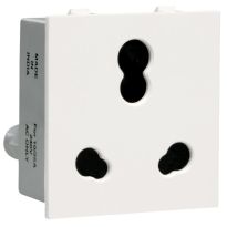 Crabtree Thames 6 A - 16 A 3 Pin Combined Shuttered Socket