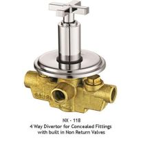 ESS ESS New Xess 4 Way Divertor For Concealing Fittings With Built In Non Returning Values