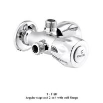ESS ESS Trend Angular Stop Cock 2-In-1 With Wall Flange