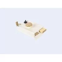 Europa Night Latch (IV) Ivory 1010