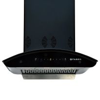 Faber Crest 3D Plus IND HC SC BK 60 Auto Clean Kitchen Chimney