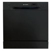 Faber FFSD 6PR 8S Ace Black Dishwasher