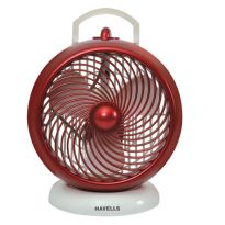 Havells I Cool 175mm Personal Fan White Maroon