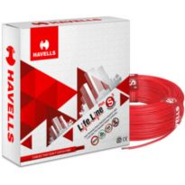 Havells Life Line Plus S3 Hrfr Cables 1.5 Sq Mm 90 M Red