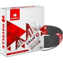 Havells Life Line Plus S3 Hrfr Cables 2.5 Sq Mm 90 M Black