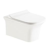 Hindware Agnese Wall Mounted Closet Starwhite - Rimless