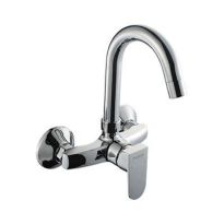 Hindware Elegance Sink Mixer With Swl Spout (Wall Mtd)