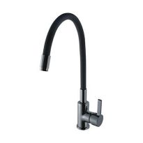 Hindware Single Lever Sink Mixer With Flexible Spout (Grey)