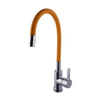 Hindware Single Lever Sink Mixer With Flexible Spout (Orange)