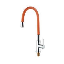Hindware Sink Cock With Flexible Spout (Orange)