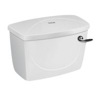 Hindware Sleek Fresh Pvc Single Flush Cistern White