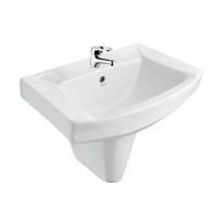 Hindware Viking  Pedestal Basin Starwhite (10008 + 11027)