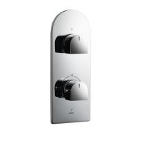 Jaquar Aria Aquamax Exposed Part Kit Of Thermostatic Shower Mixer With 2-Way Diverter