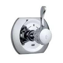 Jaquar Continental 4-Way Divertor For Concealed Fitting With Built-In Non-Return Valves With Divertor Handle