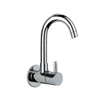 Jaquar Florentine Sink Cock With Regular Swinging Spout (Wall Mounted Model) With Wall Flange