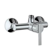 Jaquar Fonte Single Lever Exposed Shower Mixer With Provision For Connection To Exposed Shower Pipe With Connecting Legs & Wall Flanges