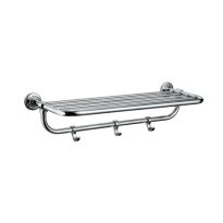 Jaquar Hotelier Towel Rack with Lower Hanger (Stainless Steel) with hook
