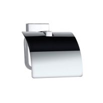 Jaquar Kubix Prime Toilet Roll Holder with Flap Chrome