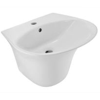 Jaquar Ornamix Wall Hung Integrated Basin (ONS-WHT-10801)
